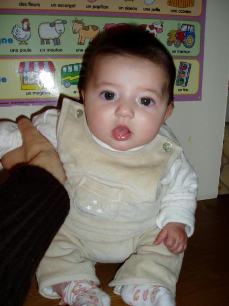 Manon a 3 mois