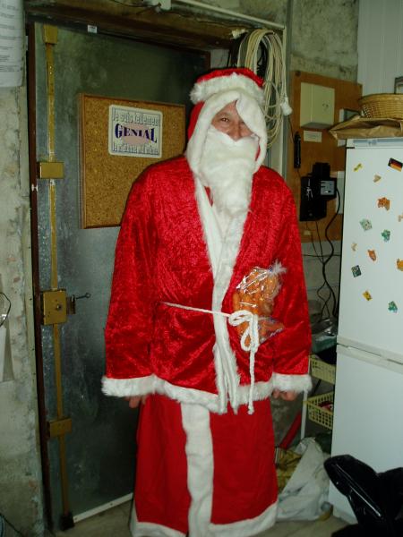 L'arriv�e du P�re No�l